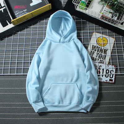Loose Hooded Sweater Student Hoodie With Letter Print Sports Tops