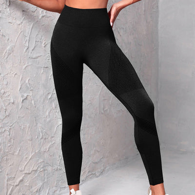 High Waist Seamless Yoga Pants Women's Solid Color Dot Striped Print Butt Lifting Leggings Fitness Running Sport Gym Legging Outfits