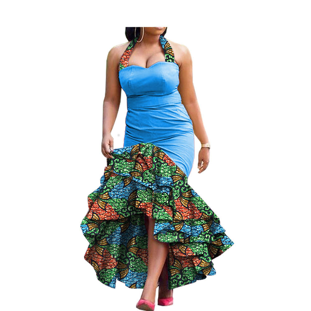 African Custom Summer Women's Party Dresses
