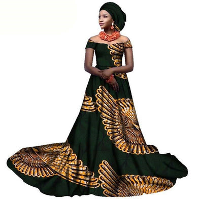 African Ladies Dresses Riche Dresses Cotton Ladies