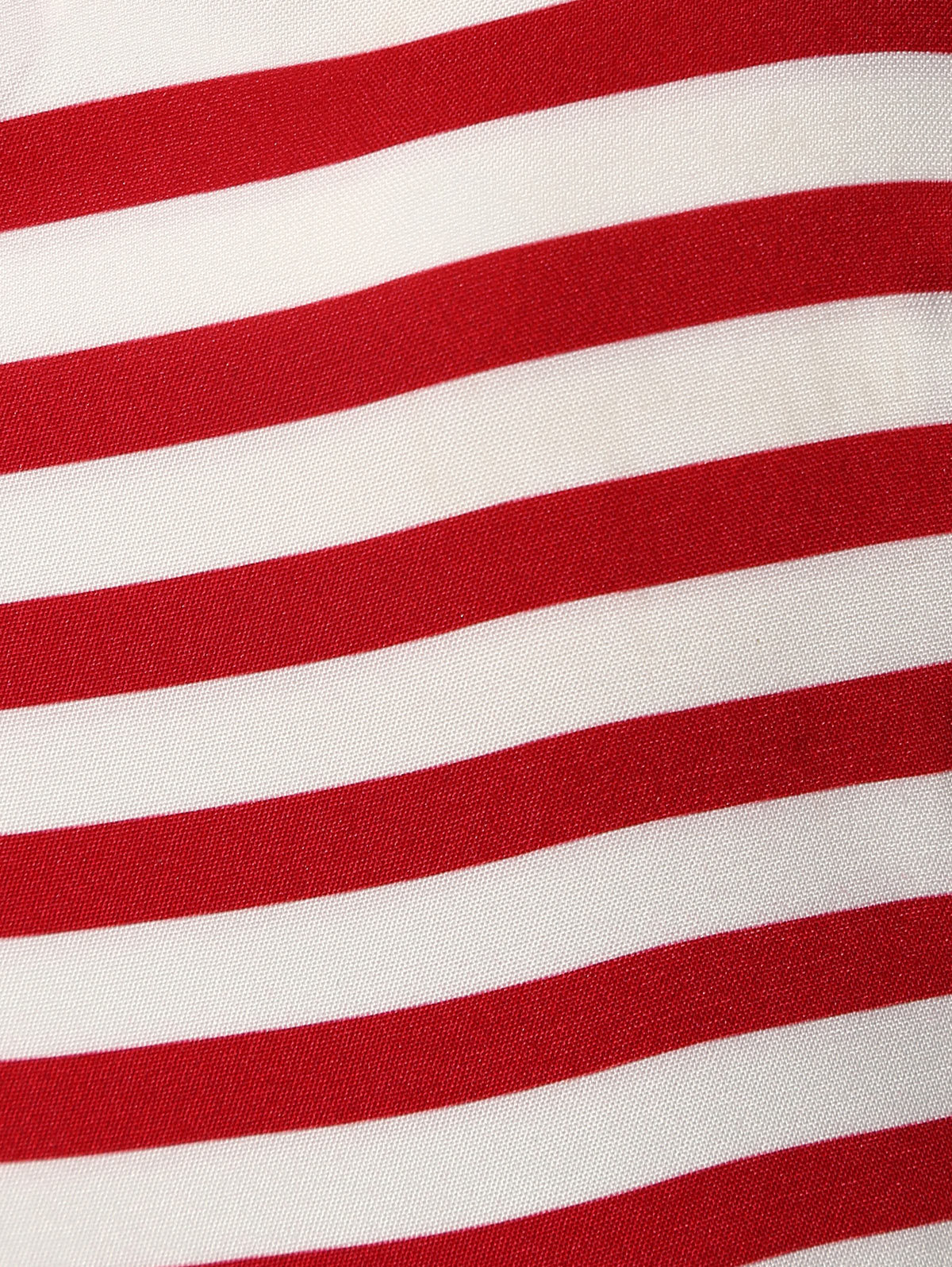 Striped Patchwork Neck Print Vintage Dress American Flag Print